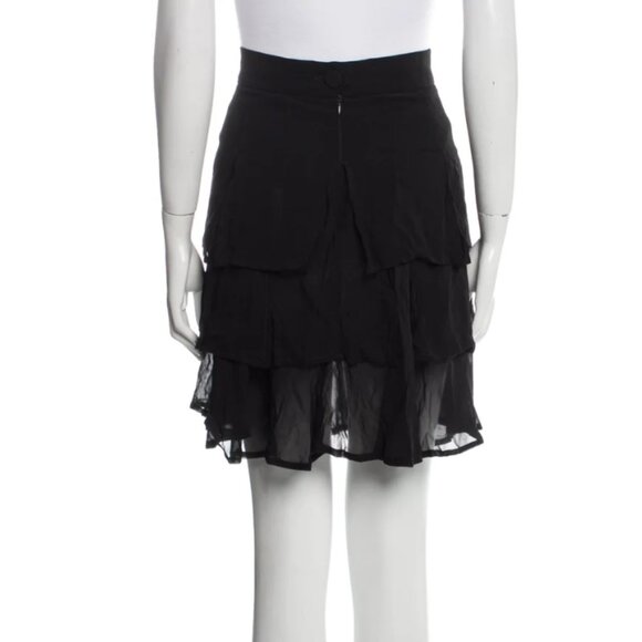 Moschino Black Tiered Skirt – Rare! - Picture 3 of 11